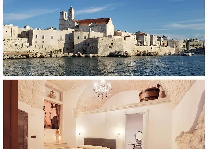 Giovinazzo Historic Apulia Old Town Stone House With Private Patio