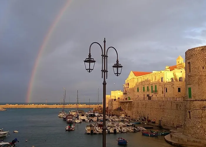 Giovinazzo Historic Apulia Old Town Stone House With Private Patio